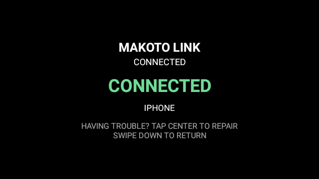 Makoto Link：iPhone 連線狀態